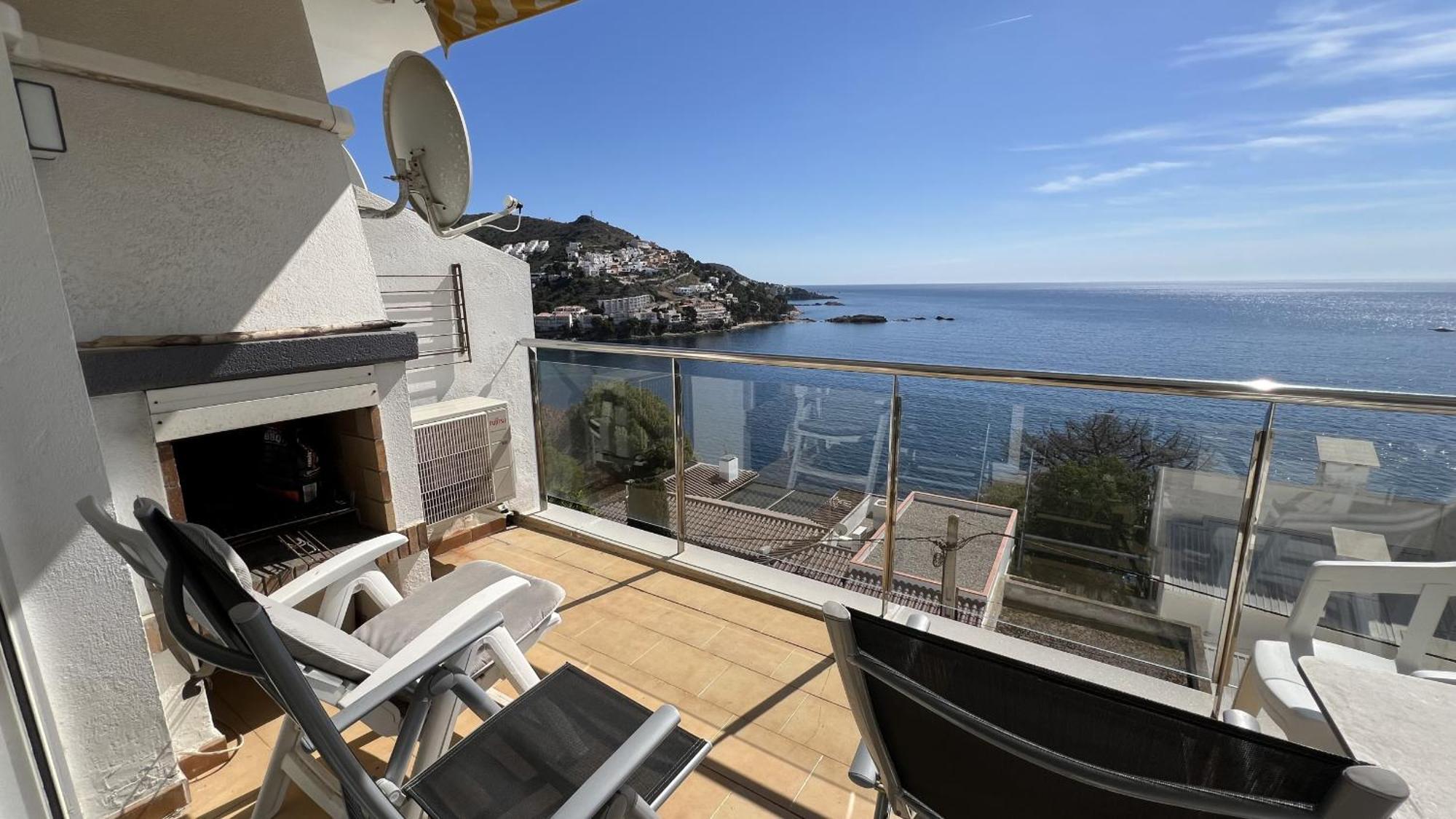 Apartamento Vista Mar Y Parking En Roses Av-27 Dış mekan fotoğraf