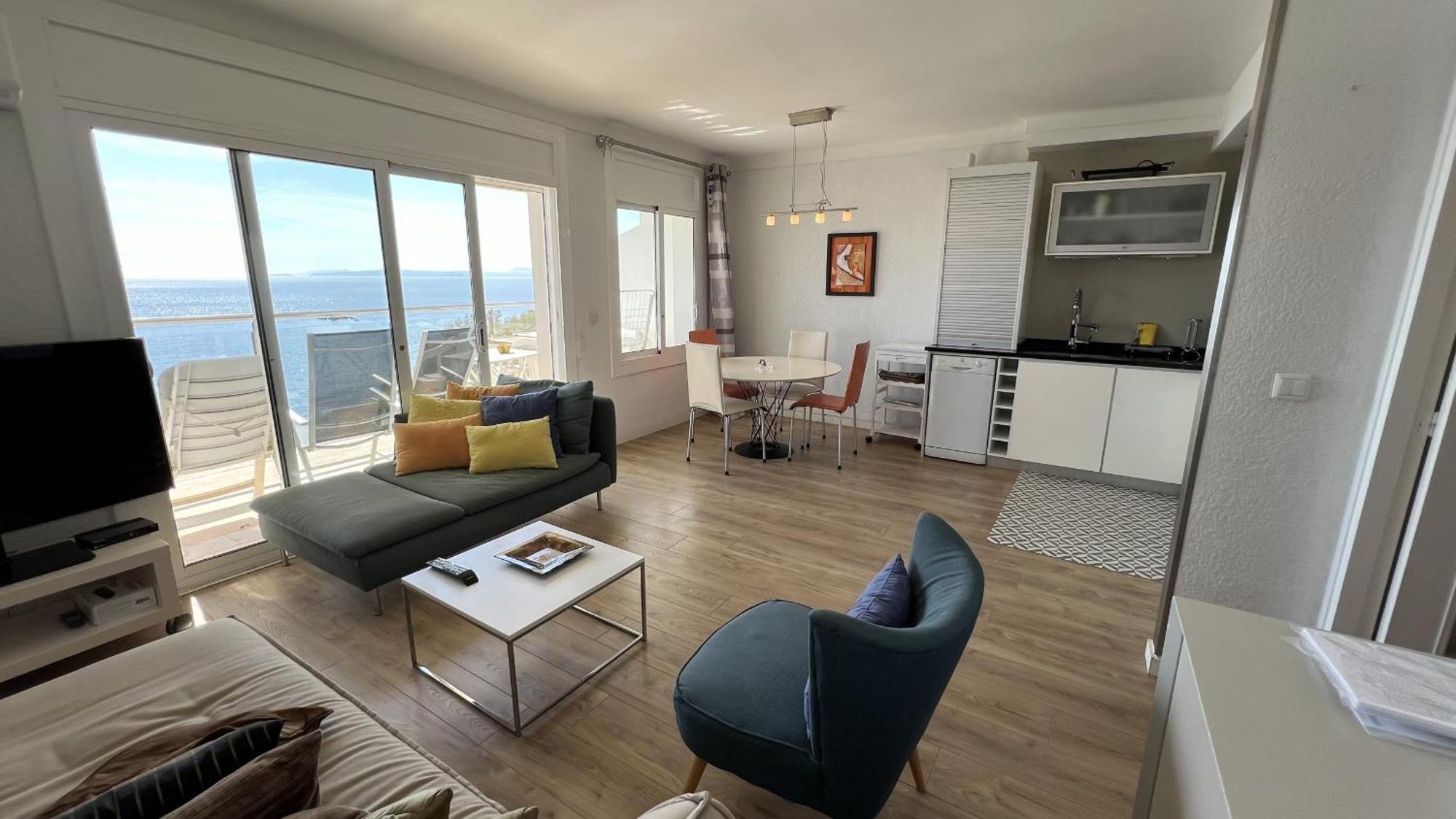 Apartamento Vista Mar Y Parking En Roses Av-27 Dış mekan fotoğraf