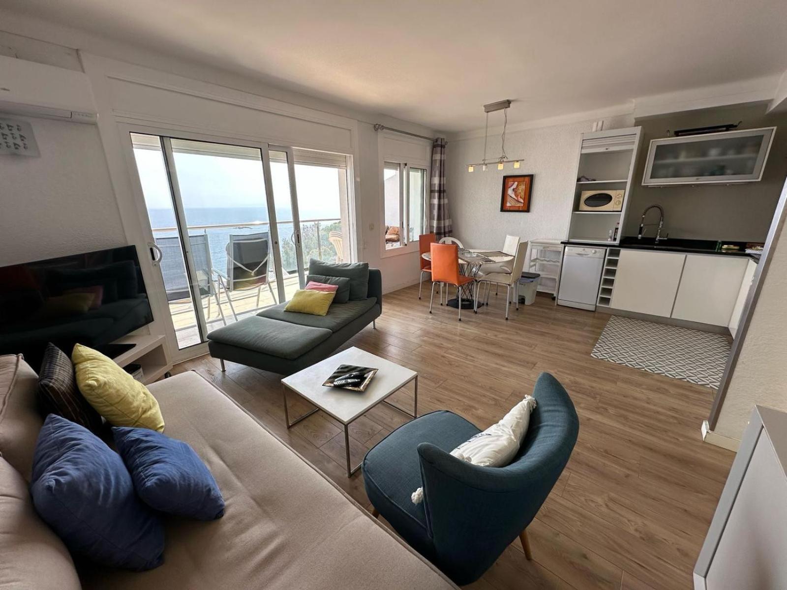 Apartamento Vista Mar Y Parking En Roses Av-27 Dış mekan fotoğraf